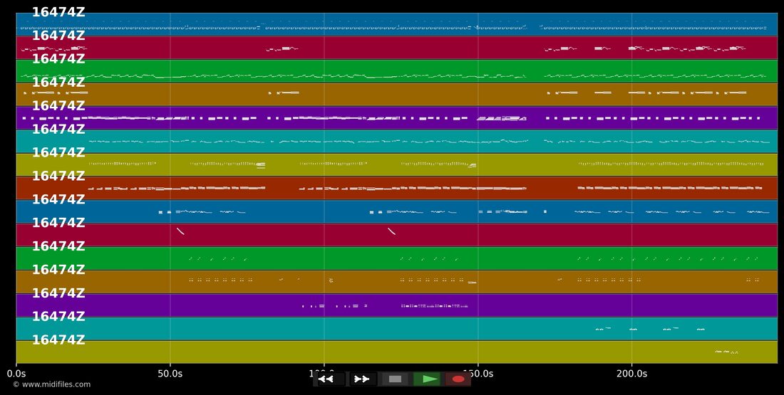 Language Of Love — Worlds Apart : piano roll MIDI multipiste