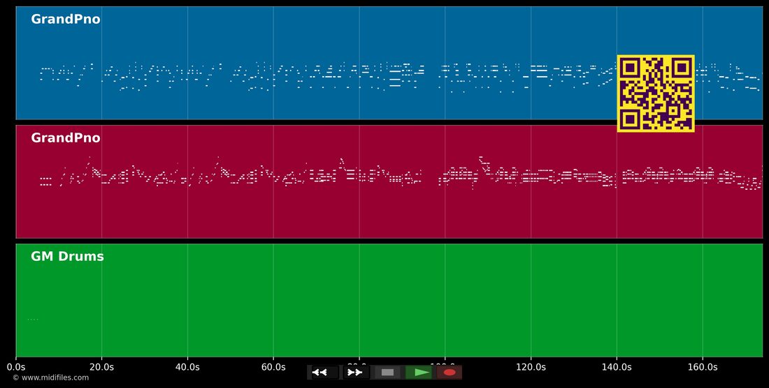 Golden Slumbers — Piano Versionen|Versions; Beatles : piano roll MIDI multipiste