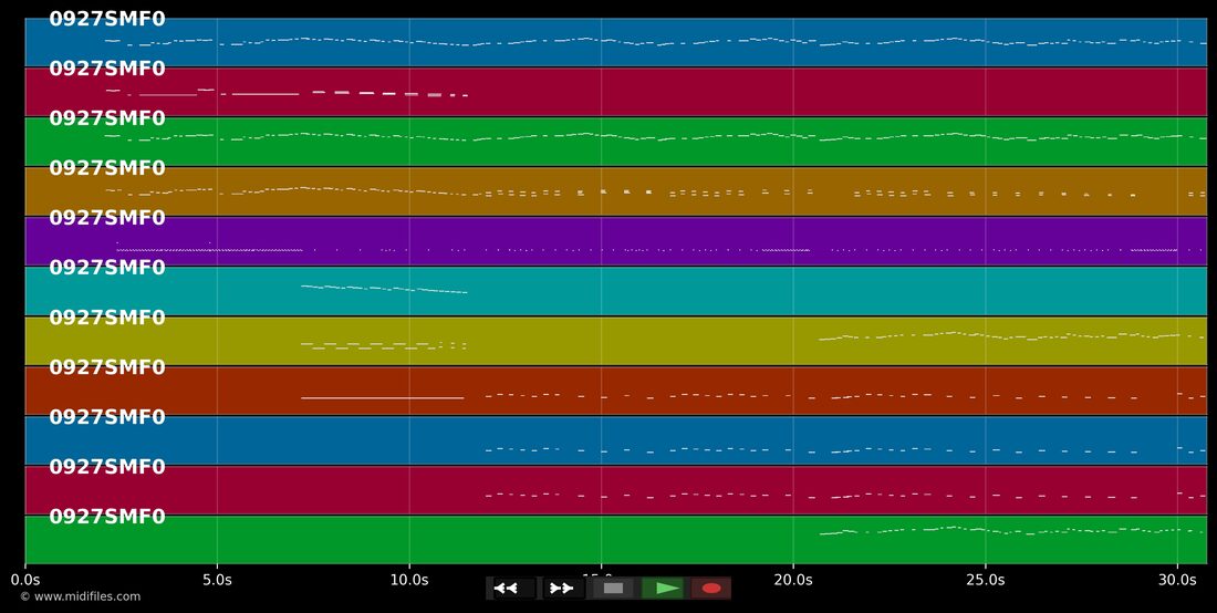 Barnacle Bill (Blue Peter Theme) — TV Theme : piano roll MIDI multipiste