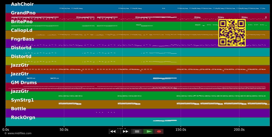 This Love — Maroon 5 : piano roll MIDI multipiste