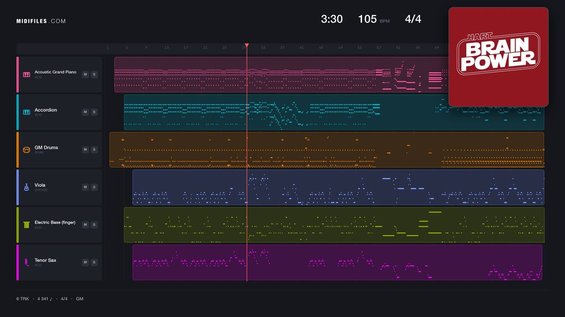 Leven Na De Dood — Freek de Jonge : piano roll MIDI multipiste