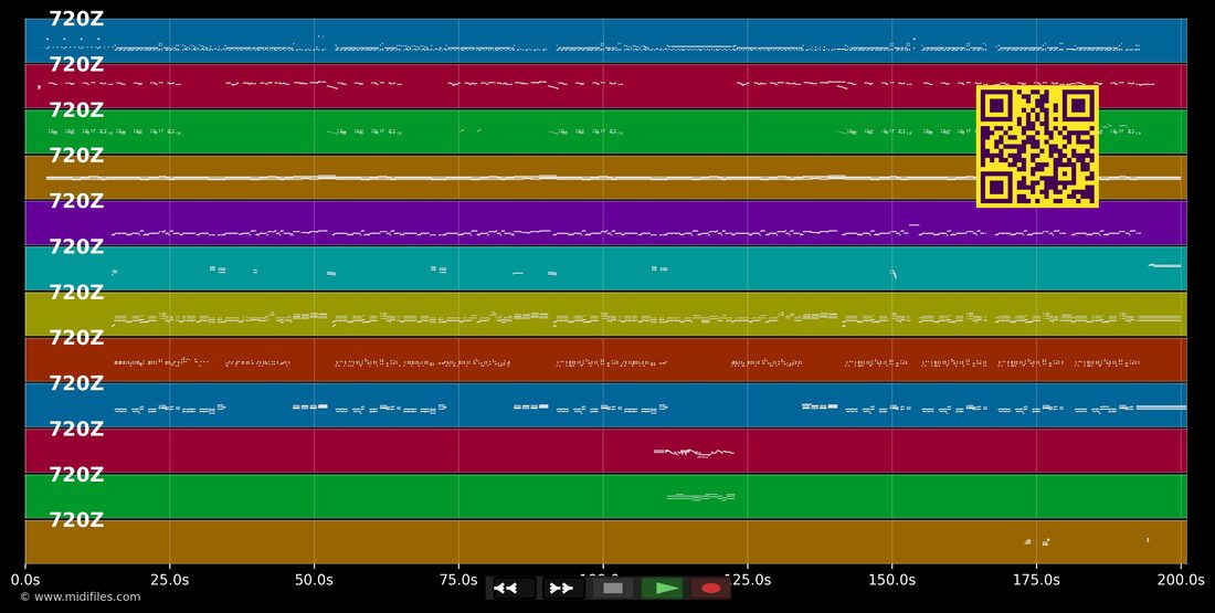 Beinhart — Torfrock : piano roll MIDI multipiste